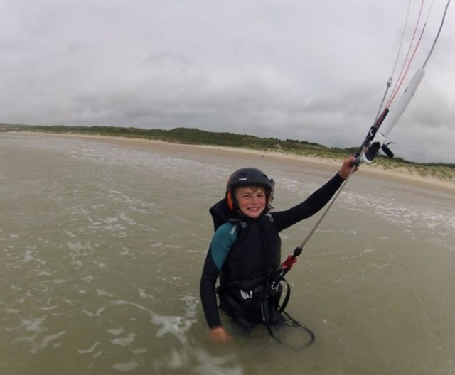 cours de kitesurf pour les enfants dans le 62